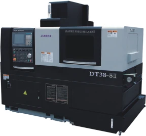 دستگاه تراش CNC سوئیسی دو اسپیندل 5 محور Jinake DT38-5 با سیستم SYNTEC